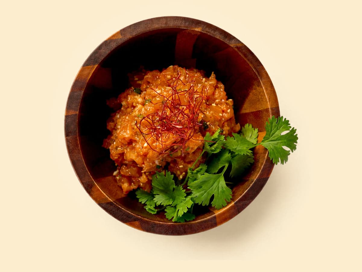 Tatar z łososia